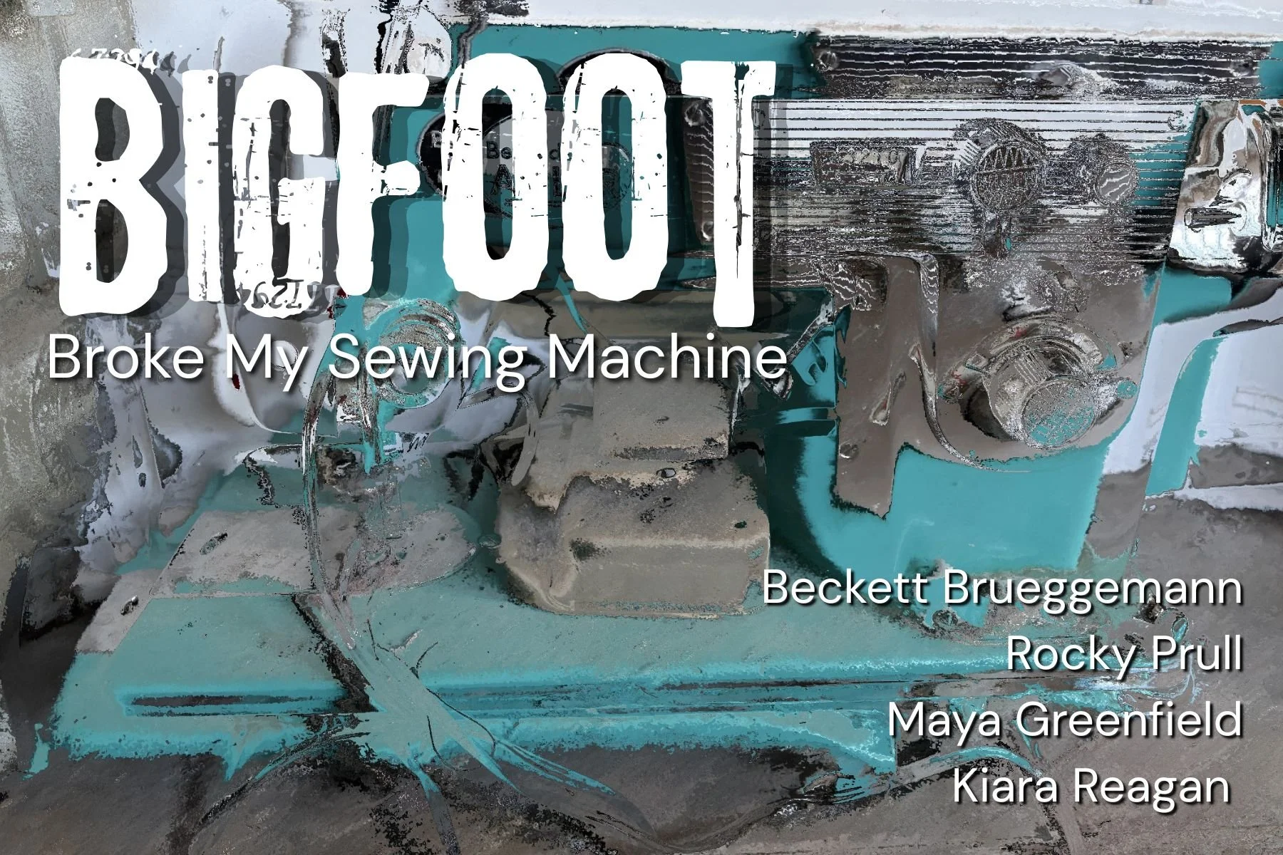 Bigfoot Broke My Sewing Machine — Piano Craft Gallery